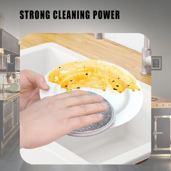 5PCS Upgraded 2025 New Multifuctional Wire Dishwashing Rags for Wet and Dry - Non-Scratch Wire Dishwashing Rags, Reusable Wire Dishwashing Rags for Kitchen, Sinks, Pots, Bowls，Dinner Plate