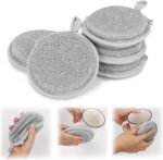 5 PCS Multipurpose Wire Dishwashing Rags for Wet and Dry, Reusable  Cleaning Cloths, Round Wire Washing Cloth, Non Scratch Wire Dishcloth for Kitchen, Sinks, Pots, Pans