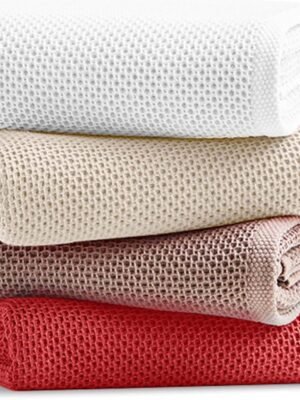 100% Honeycomb Cotton Kitchen Dish Cloths, 12x12 Inch, 8-Pack, Super Absorbent & Reusable, Quick-Dry & Lint-Free, Ideal for Kitchen, Glass, Car, and Household Cleaning